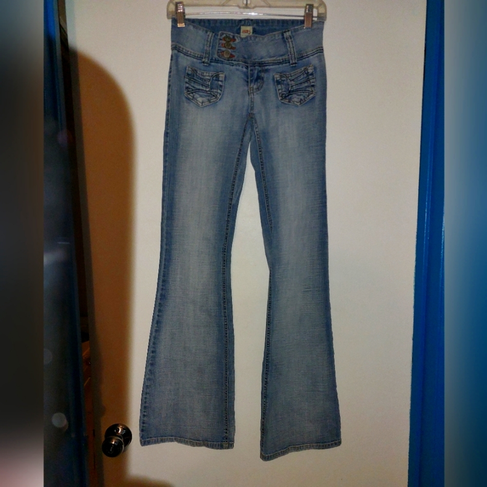 H2j flare blue Jeans size 1